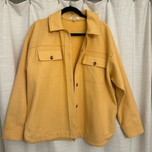 Madewell Gold Chore Coat Jacket